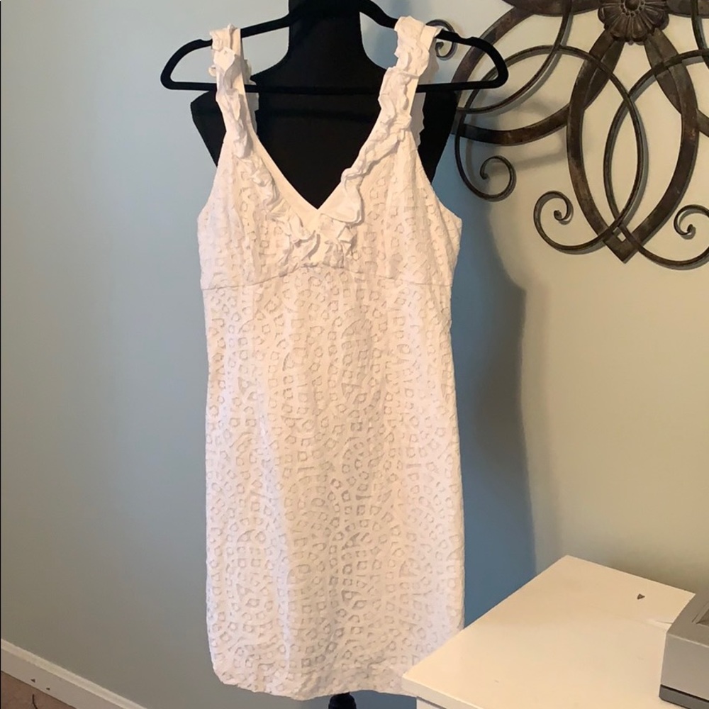 Lilly Pulitzer white dress